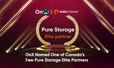 OnX named one of Canada’s few Pure Storage Elite Partners