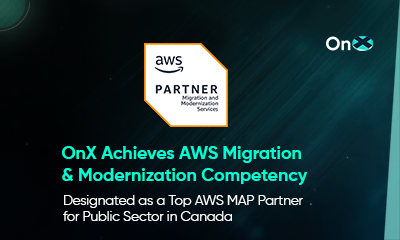 OnX achieves AWS migration and modernization competency status